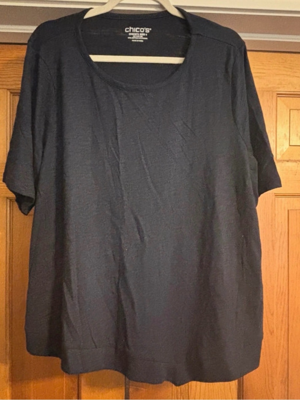 Chicos black tshirt